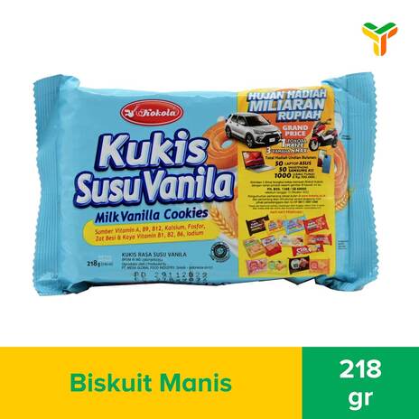 KOKOLA KUKIS SUSU VANILLA 218G