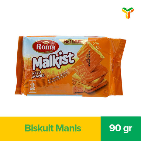ROMA MALKIST KRIM KEJU 90G
