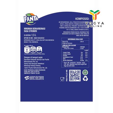 FANTA STRAWBERRY PET 1.5 LT