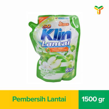 SO KLIN LANTAI APPLE GREEN PCH 1.5KG