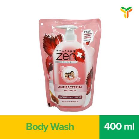 Zen Body Wash Sandalwood Refill 450ML (1C=24)