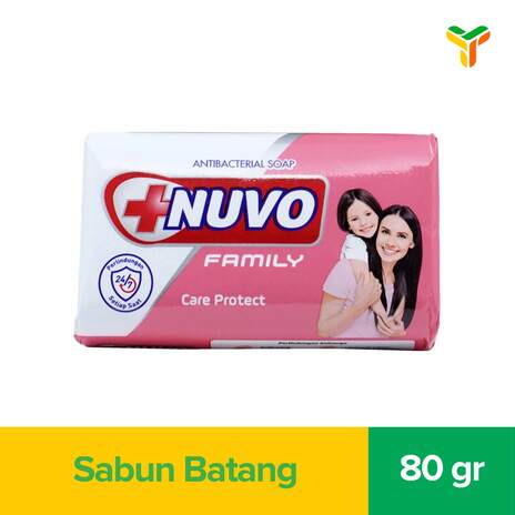 NUVO FAMILY Sabun Mandi Batang Care Protect 80GR