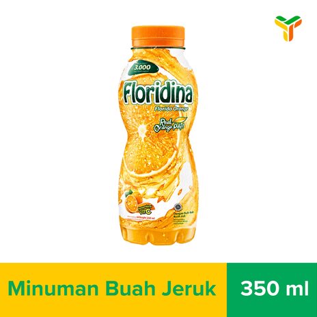 Floridina Orange / Minuman Rasa Jeruk Florida 360 Ml