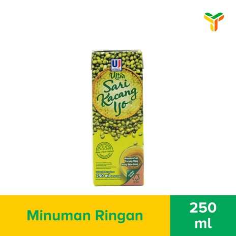 ULTRA SARI KACANG IJO KTK 250ML_1C24P