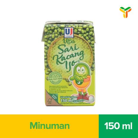 ULTRA SARI KACANG IJO KTK 150ML_1C24P