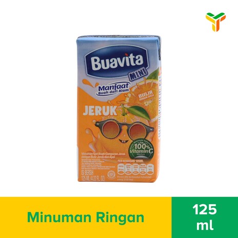 BUAVITA MINI JUICE JERUK 125 ML