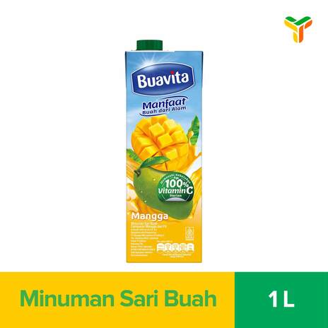 BUAVITA JUS BUAH ASLI MANGGA 1LITER