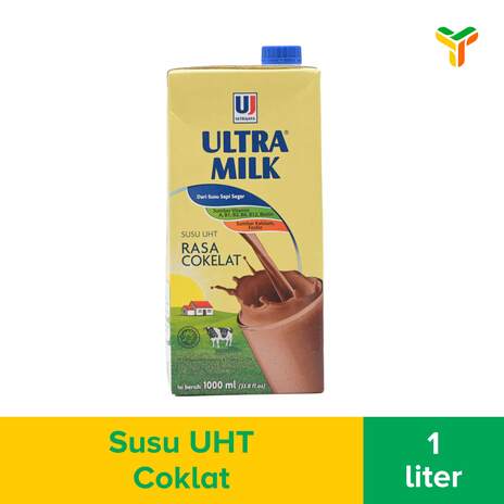 ULTRA MILK CHOCOLATE 1LT (1C = 12 PCS)