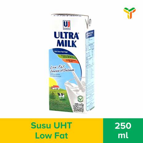 ULTRA MILK LOWFAT SLIM 250 ML (1C = 24 PCS)