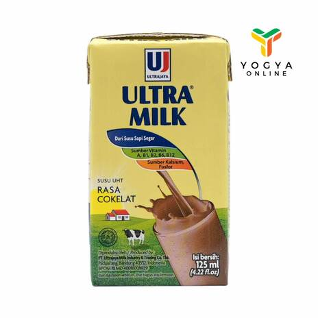 ULTRA MILK CHOCOLATE 125ML (1C=40PCS)