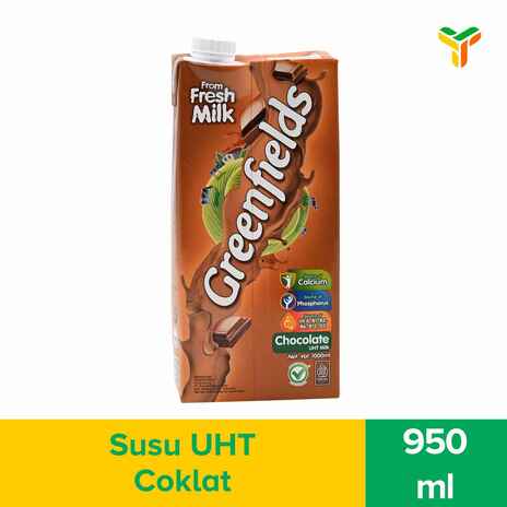 GREENFIELDS UHT CHOCO MALT 1000 ML 