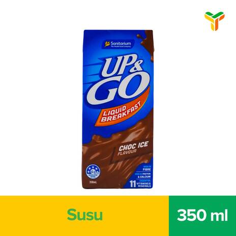 SANITARIUM UP N GO CHOC ICE 350ML