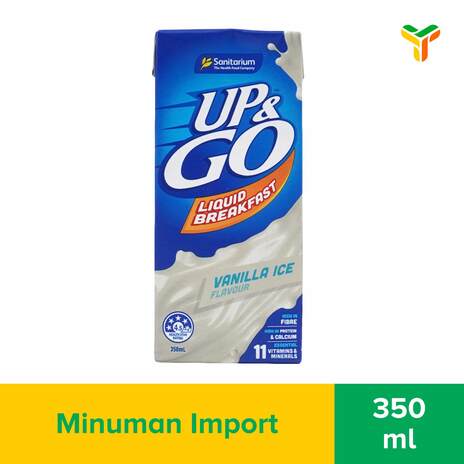 SANITARIUM UP N GO VANILLA ICE 350ML
