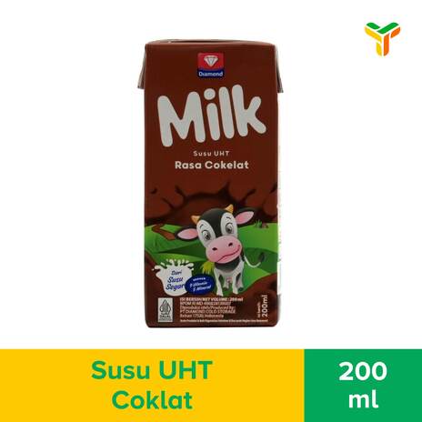 DIAMOND UHT CHOCOLATE 200ML_1C24P