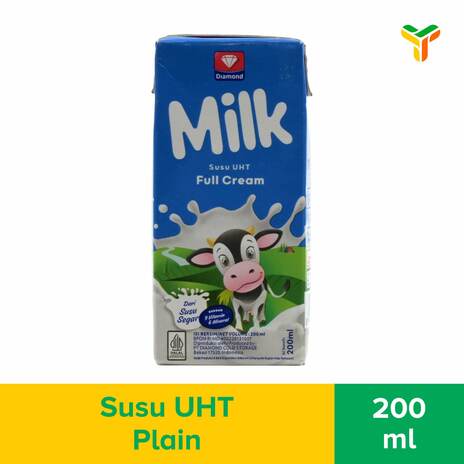 DIAMOND UHT FULL CREAM 200ML_1C24P