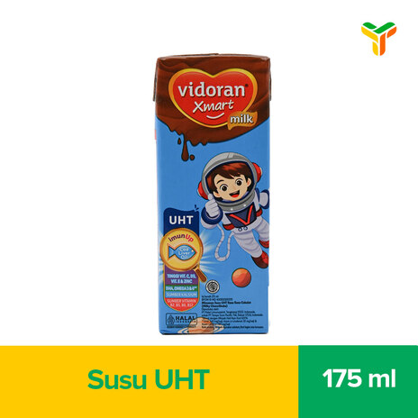 VIDORAN KIDS COKLAT UHT 180 ML_1C24P