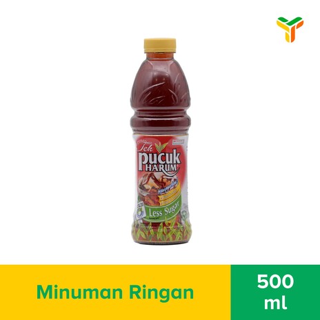 PUCUK HARUM LESS SUGAR 500ML_1C12P