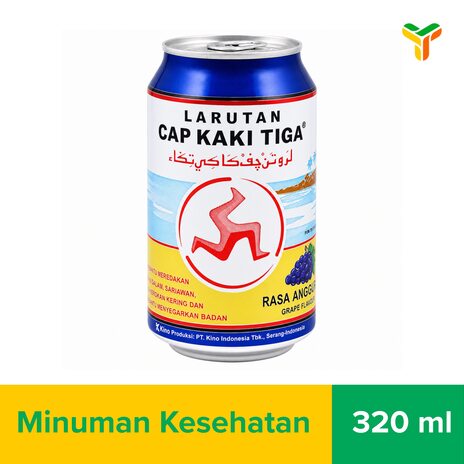 CAP KAKI 3 ANGGUR CAN 320 ML