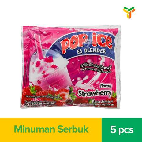 POP ICE STRAWBERRY 5X25G_1C5P_1P10BD
