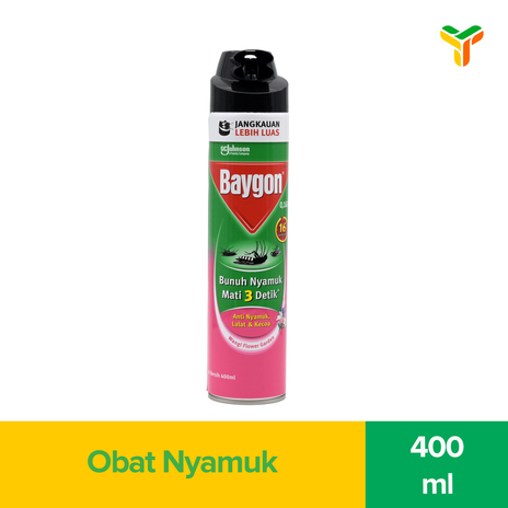 BAYGON AEROSOL FLOWER GARDEN 400ML