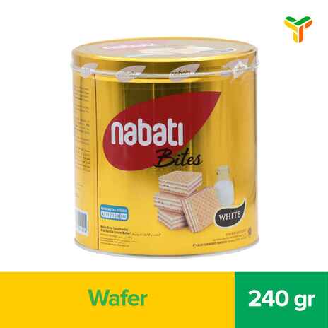 NABATI WAFER WHITE 240G
