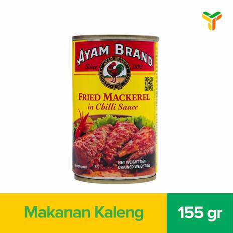 AYAM BRAND MACKEREL CHILI FRIED 155G