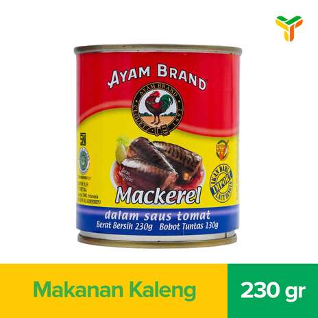 AYAM BRAND MACKEREL TOMATO 230G