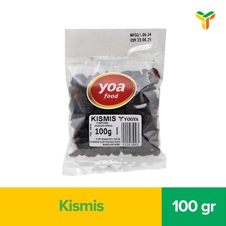 YOA KISMIS 100GR