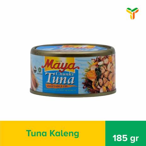 MAYA TUNA CHUNKS VEGETABLE OIL 185G