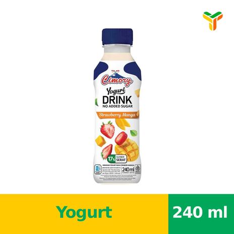 CIMORY YOGURT DRINK NO ADDED SUGAR STRMANGO240 C24