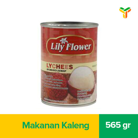 LILY FLOWER LYCHEES SYRUP 20OZ