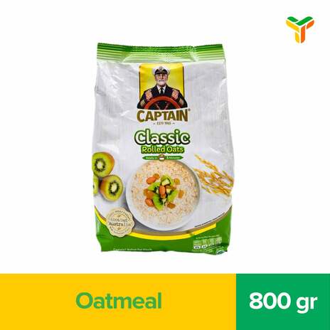 CAPTN OATS ROLLED OATS 800G