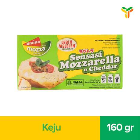 EMINA CHEESE MOZZA 165GR_1C48P