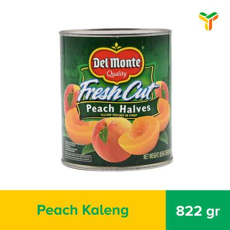 DEL MONTE PEACH HALVES 822
