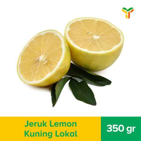 JERUK LEMON KUNING LOKAL 350GR