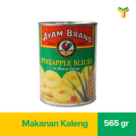 AYAM BRAND PINEAPPLE SLICES 565G