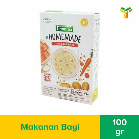 PROMINA HOMEMADE SALMON KENTANG WORTEL 100G