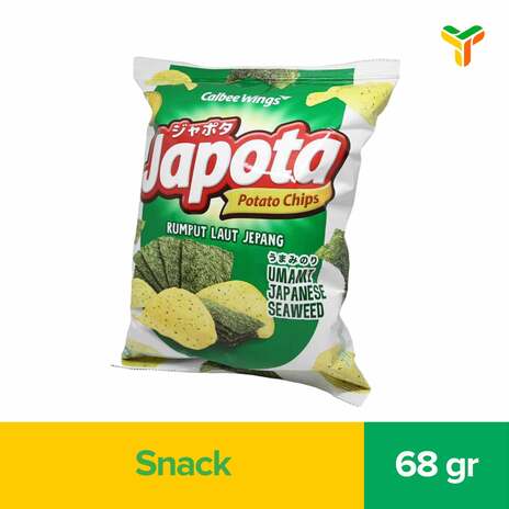 JAPOTA Keripik Kentang Umami Japanese Seaweed 68GR