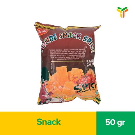MONDE SNACK SPICY TOMATO 50GR_1C30P