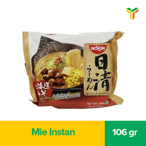 NISSIN HOKKAIDO MISO RAMEN 106G
