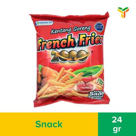French Fries 2000 Kentang Goreng Premium 24 Gr