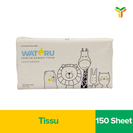 WATERU TISSUE BAMBOO 150S 