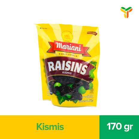 MARIANI 100PERSEN  ALL NATURAL RAISINS 140G
