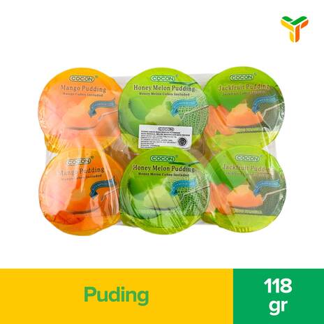 COCON PUDDING JACKFRT MELON MANGO6X118G