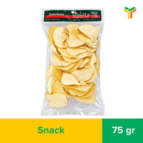KABITA 18 KERIPIK KENTANG 75GR