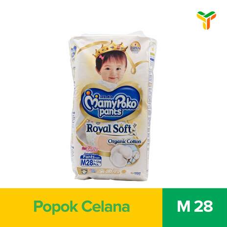 MAMY POKO PANTS ROYAL SOFT GIRL M28 1C4P