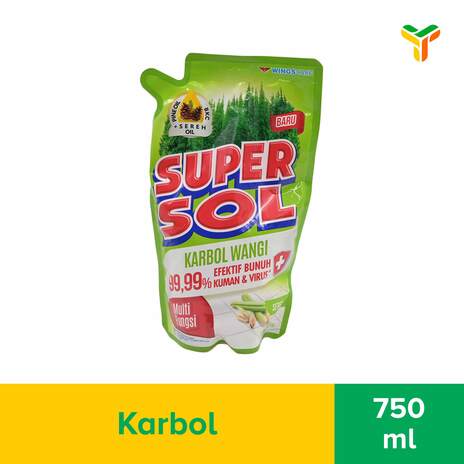 SUPERSOL KARBOL SEREH REF 750ML