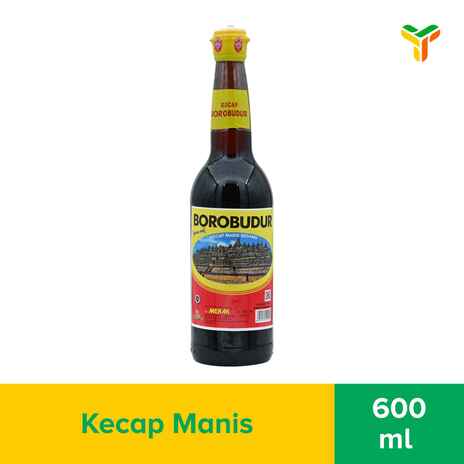 BOROBUDUR KECAP MANIS SEDANG 600 ML