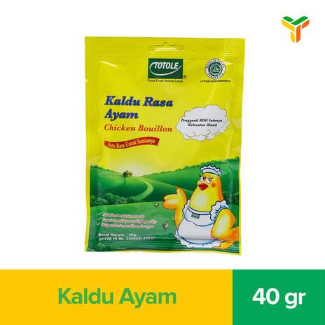 TOTOLE CHICKEN BOUILLON 40G_1C200P_YM