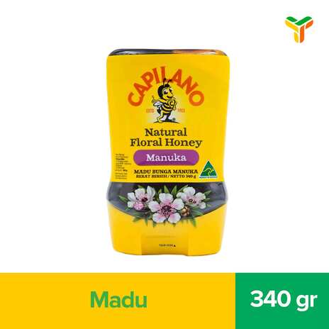 CAPILANO MANUKA NATURAL FLORAL HONEY 340G